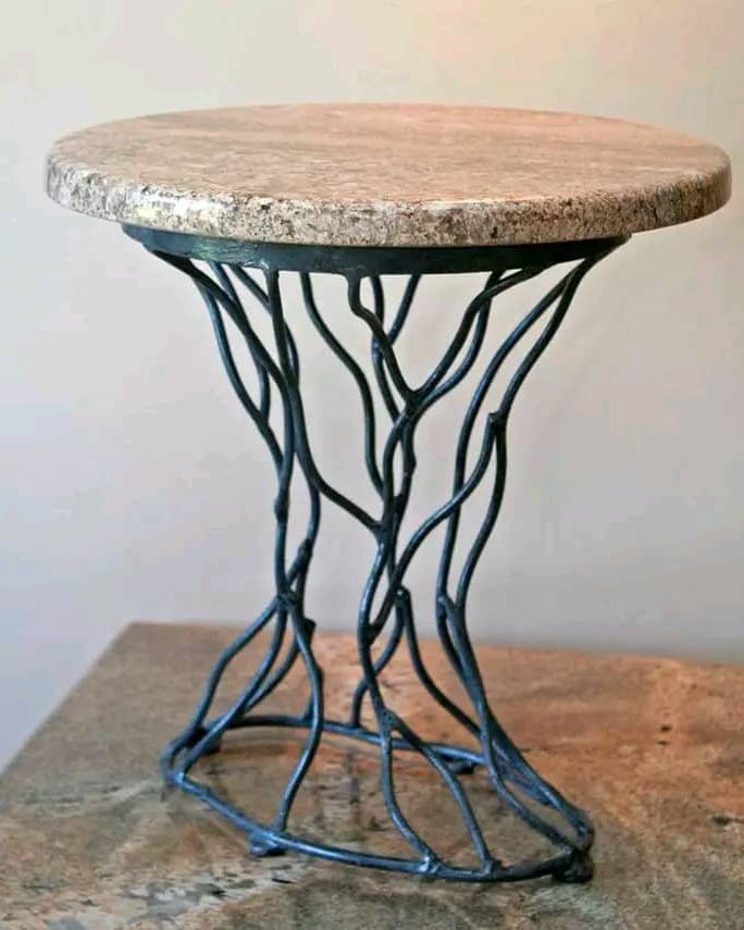 Custom steel furniture fabrication