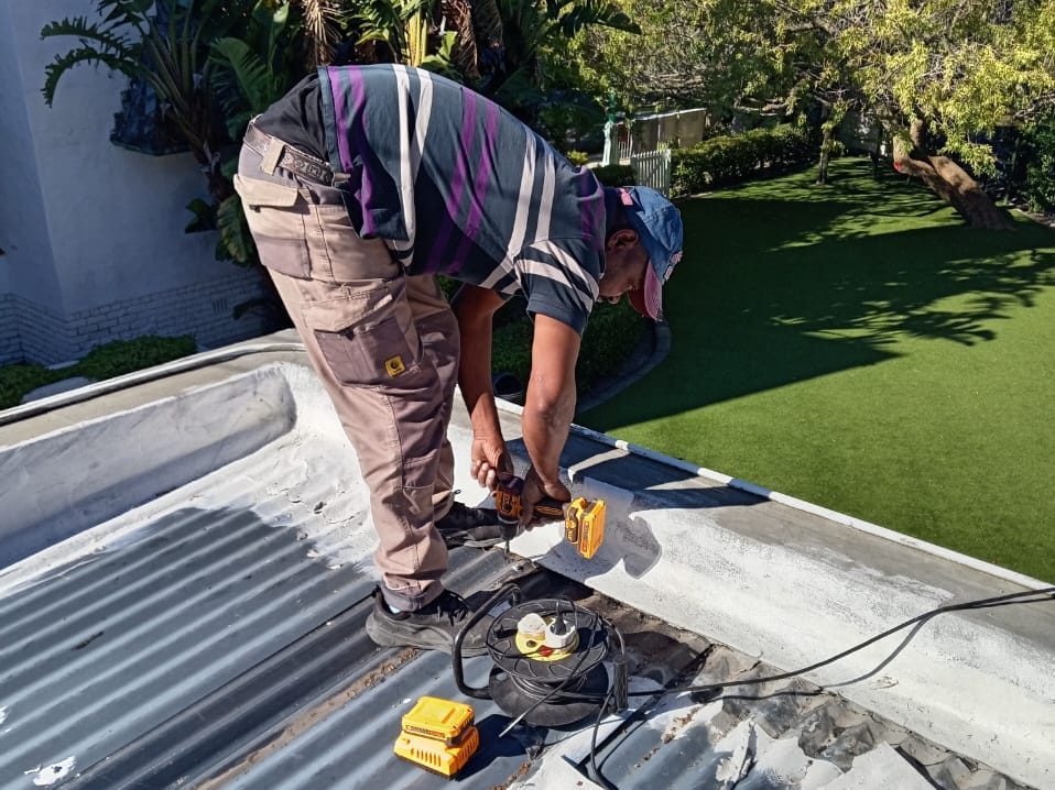 Roof flashing repair by The Classic Forge